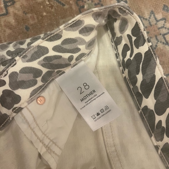 Mother Denim cheetah jeans - Picture 3 of 6